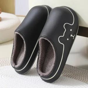 방한화 털슬리퍼 EVA 겨울슬리퍼 라인베어 남성 여성 털신 털실내화   런칭