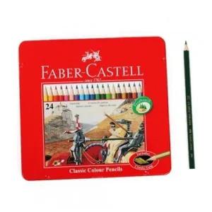 색연필 파버카스텔24색색연필틴케이스수채색연필세트