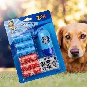 [골드스마일]강아지 배변봉투 9롤 케이스 세트