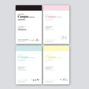 귀여운 편지지 패드 손편지 작성용 아기자기한 뜯어쓰는