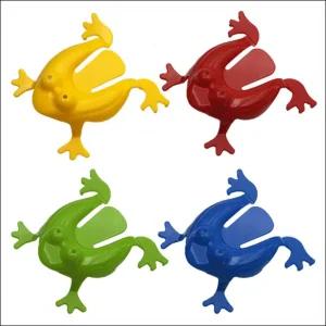 점핑 개구리 탱탱볼 장난감 점프볼 점핑볼 탄성 멀리뛰기 작용반작용 대결 (4개 3세트)
