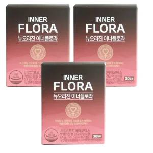 뉴오리진 이너플로라 UREX 프로바이오틱스 170mg x 30캡슐 3개