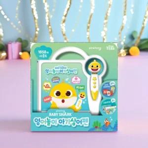 핑크퐁 영어놀이 아기상어펜 사운드 언어배우기 말문트기 스마트펜 알파벳공부 그림 카드