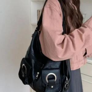 [룽스]캐주얼 투웨이 슬링백 소프트백 숄더백