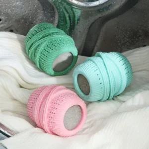 세탁볼 통돌이 드럼세탁기 엉킴방지 실리콘세탁볼 엉킴방지 빨래 털제거 머리카락제거