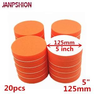 JANPSHION 20PC 125mm 총 연마 버핑 패드 5 