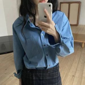 [메이비베이비] Barrel Shirt (2colors)