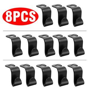 자동차 시트 후크 클립 머리 받침 행어 가방 지갑 식료품 보관 패스너 장식 액세서리