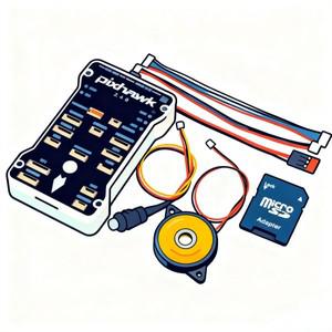 한뉴 픽스호크 PX4 PIX 2.4.8/PRO/6C PRO 간편 조립 32비트 비행 컨트롤러 자동조종기 12S 쿼드콥터 아드파