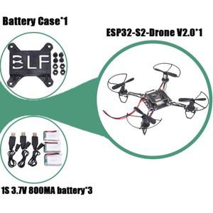 엔젤토이 ESP32-드론 V2.0 비행 제어 오픈 소스 쿼드콥터 드론 모델 와이파이 리모컨 크레이지플라이
