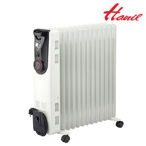 한일 동파방지 이동식 전기 타이머 라디에이터 13핀 HOR-H13 화장실 휴게실 난방