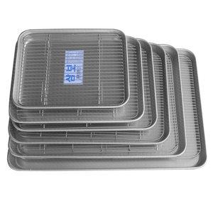 씨팬망 스텐 쟁반 물받이 돈까스 튀김 받침대 기름받이 밧드망 드레인