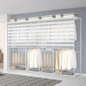 [휴센]갤럭시조합형 3130A+롤스크린/드레스룸/옷걸이행거/시스템행거/옷장/행거