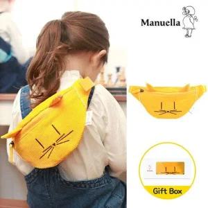 갤러리아 마뉴엘라 키즈슬링백 코듀로이 유아힙색 옐로우키티
