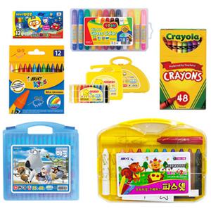 오피스네오/크레파스 모음/크레용/파스넷/크림파스/글라스컬러