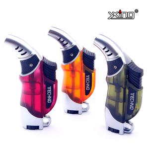 1구 터보 라이타 토치 미니 라이터 굴곡형 화구 강약 조절 색상 랜덤 발송 미니토치