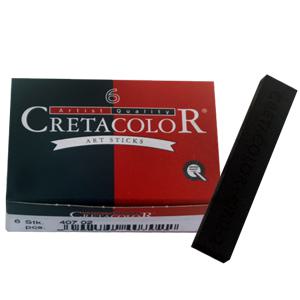 [열린화방]크레타칼라 전문가용 직사각형 압축목탄(6개입)/파스텔/목탄/콘테/파스텔/데생/크로키
