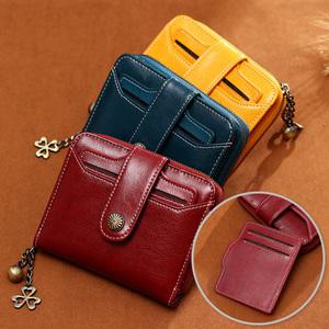 넬리 천연소가죽 여성반지갑 통가죽 카드지갑 클러치