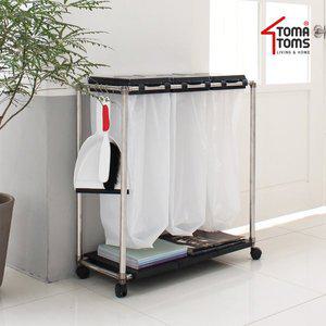 [토마톰스]하이드 이동식 분리수거함 3P