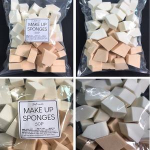 대용량 웨지&하우스 퍼프 스폰지 50개입(각각 25개씩)