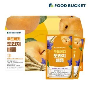 푸드버킷 100% 국산 도라지배즙 30포,1개