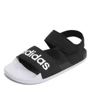 아디다스 아딜렛 스포츠 여름 샌들 블랙화이트 F35416