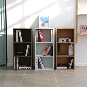 심플 3단 책장(W400 x D240 x H900(mm))