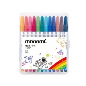 모나미 12색 슈퍼싸인펜
