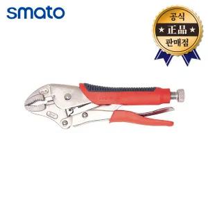 스마토 그립플라이어 SM-W07R 180mm 소프트그립 바이스 클램프 스패너 플라이어 파이프 공구