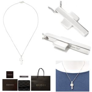 남자 여자 구찌 십자가 목걸이 실버 크로스 펜던트 성물 선물 생일 기념일 여자친구 남자친구