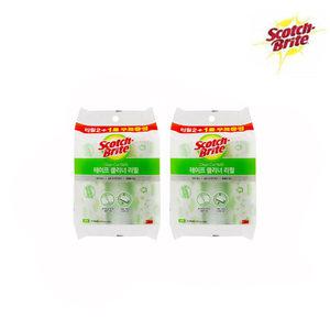 스카치브라이트 대형 테이프클리너리필 6개
