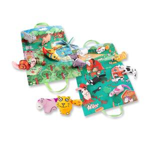 도도코 아기 바스락 인형 헝겊책 촉감놀이 매트 모음