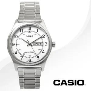 카시오 MTP-V006D-7B2 남성 메탈 시계