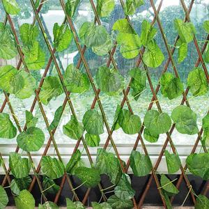 일체형 인조 넝쿨 울타리 자바라 조화 식물 70cm