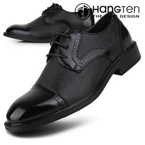 [행텐] 경량 스트레이트팁 천연가죽 옥스포드 남성구두 신사화 정장구두 남자구두 면접구두 