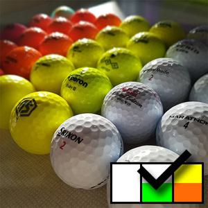 로스트볼 골프공 토탈브랜드 혼합 A급50개