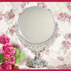 월계수 스탠드 거울 엔틱 탁상거울 양면 공주 인테리어소품 화장대 협탁 결혼선물