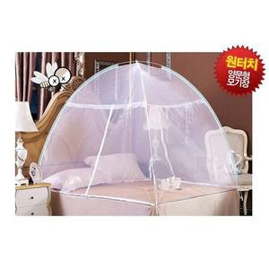 양문형 원터치 모기장 텐트 바닥 있는 일체형 방충망