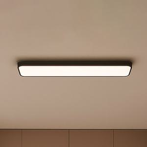 썬 시스템 블랙 주방등 LED 60W 국내산 칩 무타공 전구색 노란빛 주방조명