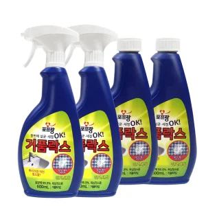 [햇살리빙]포프랑 뿌리는 거품락스 2+2 만능클리너 살균력 99.9% 욕실 베란다 곰팡이 제거