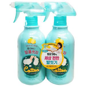 온더바디 발을씻자 코튼풋샴푸 510mlx2입