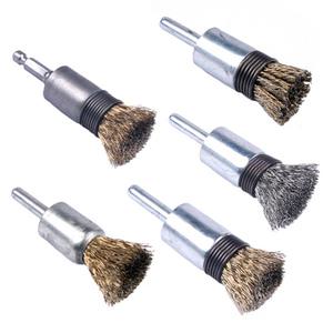 베이비브러쉬 녹제거 전기 드릴용 철 스텐 PP 연마샤 스덴 로프 카본 SUS 와이어 브러시 엔드 추형 앤드