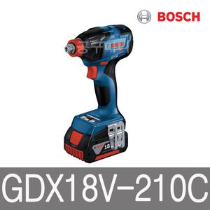 보쉬 GDX18V-210C 충전 임팩트 드라이버 5.0Ah 베어툴 본체