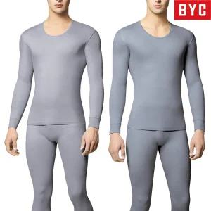 (제이지몰)BYC 순면 내의 베이직 남자 내복 성인 상하 세트