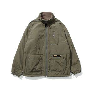 [지프] 리버시블 뽀글이 야상 점퍼 GM1JPU252-2