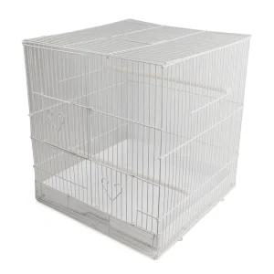 사각 화이트 분채 새장 127 앵무새 십자매 문조 모란 금화조 호금조 핀치류 사랑앵무