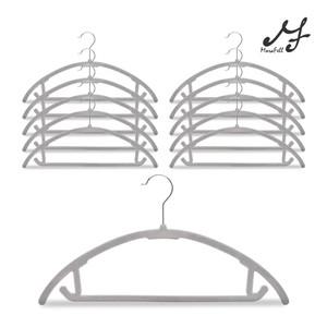 [MF매직하우스]모라펠 회전형 라운드 벨벳 매직 행거 옷걸이 30P