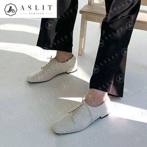 [기타][애슬릿] 스퀘어 여성 옥스포드 구두 플랫 로퍼 2cm