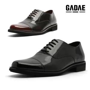 [가데]남성구두 키높이 정장구두 빅사이즈 스트레이트팁 GDH528