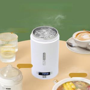 휴대용 전기 포트 소형 사무실 무선 온수 보온 캠핑